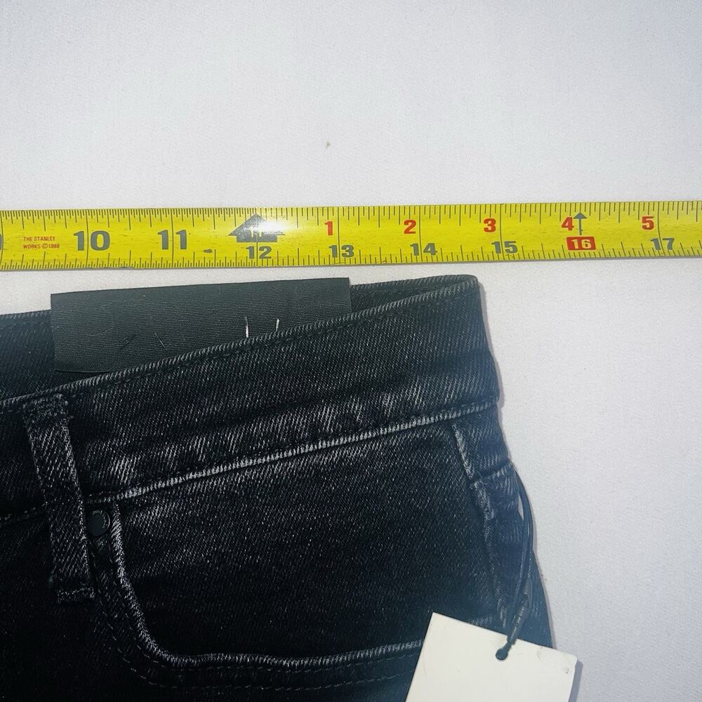 NWT Just Black Denim Wide Leg Jeans Women’s 29 Black High Rise USA - Picture 10 of 10